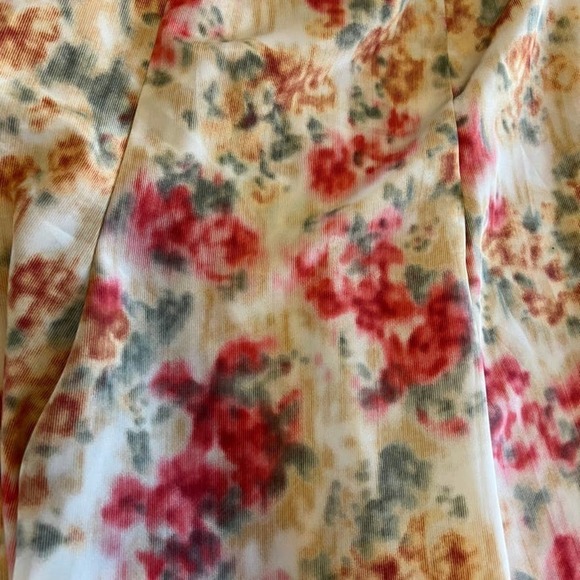 Leslie Fay three pink floral skirt set 14P - Picture 11 of 15